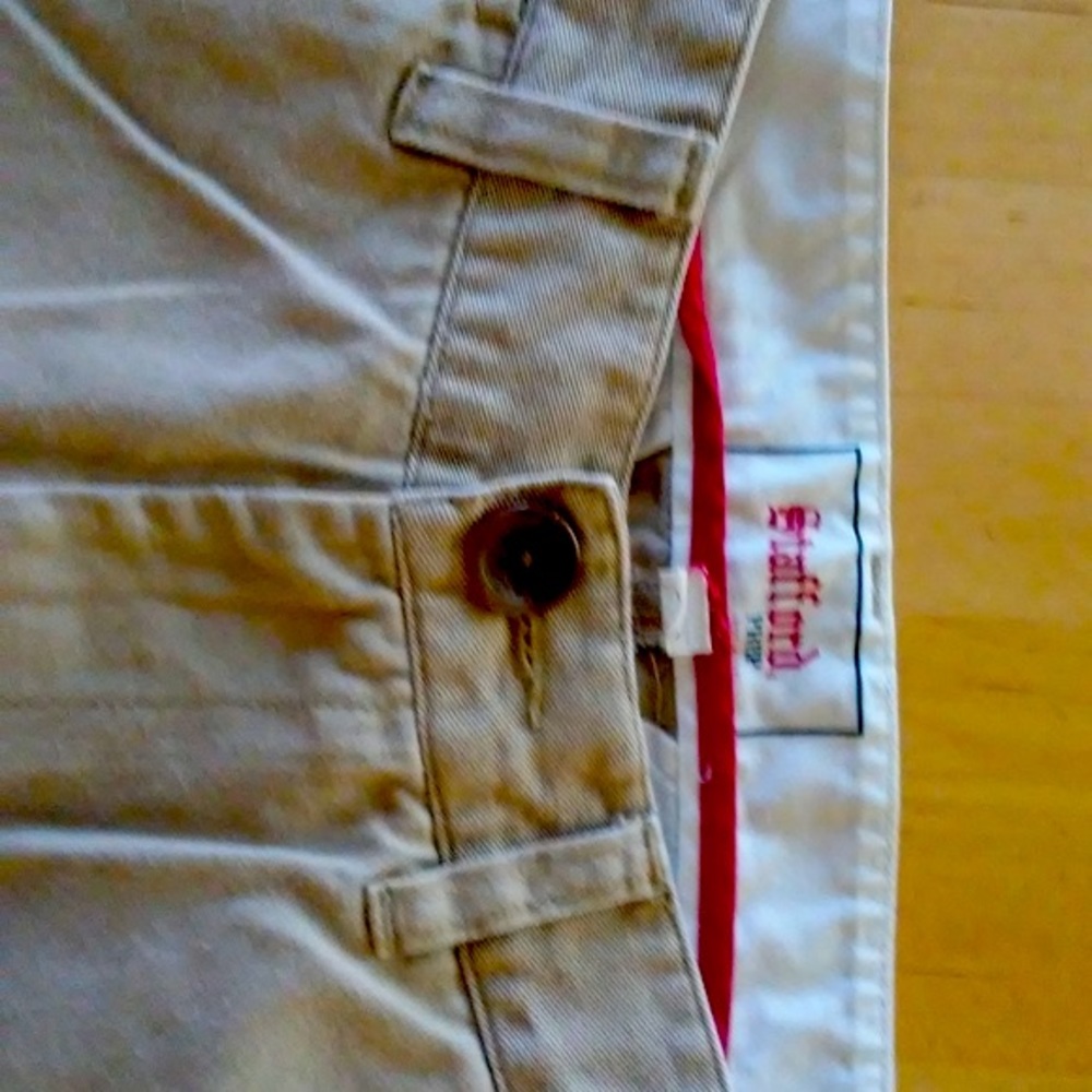 Stafford Prep men's slim fit khaki pants chinos W 32 x 32 EUC